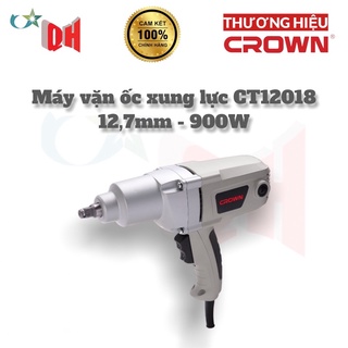 Máy vặn ốc xung lực, siết bu lông dùng điện 12.7mm crown ct12018 - 900w - hàng chính hãng