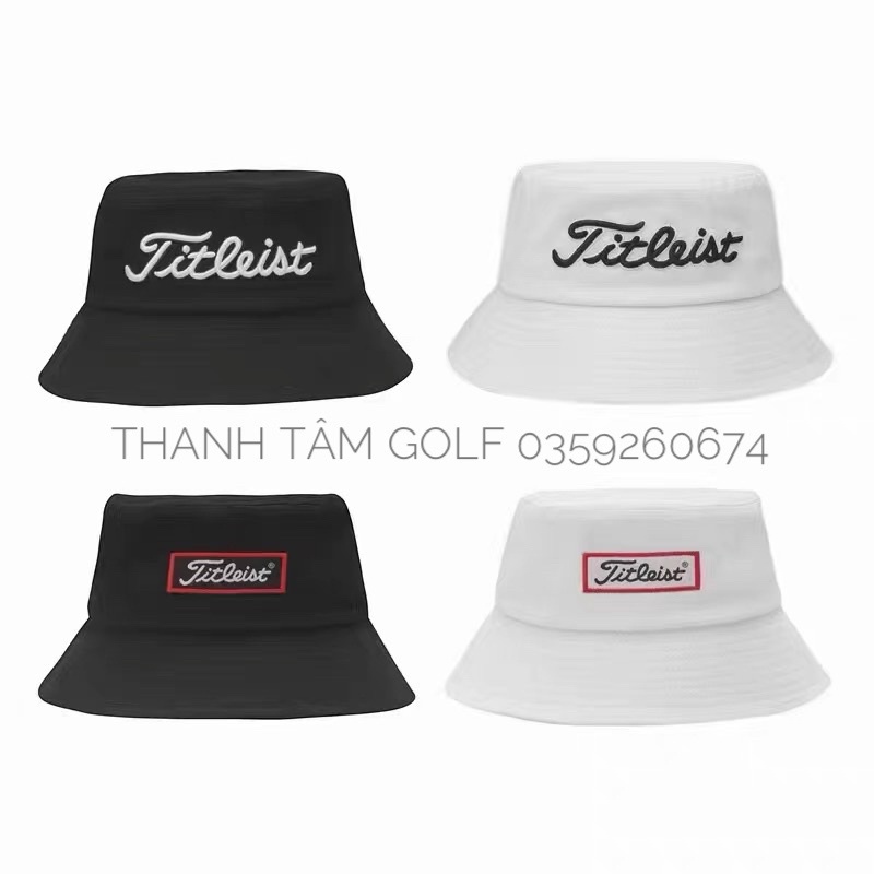 Mũ Golf Titleist Vành Tròn- Mũ Rộng Vành Breezer Bucket Titleist