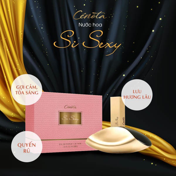 Nước hoa nữ Cénota Si Sexy 30ml - Khiêu khích - Gợi cảm