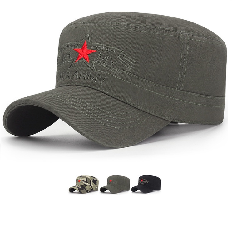 Mũ lưỡi trai Nam phong cách lính US Army mạnh mẽ, tôn dáng - Nón kết Nam