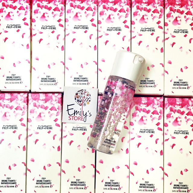 Xịt khoáng Mac Prep + Prime Fix Cherry Blossom phiên bản giới hạn