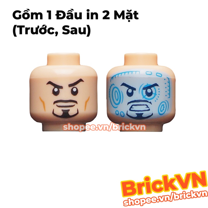 Nhân Vật LEGO Minifig: Người Sắt / LEGO Marvel Super Heroes: Iron Man Mark 42 Armor Suit Avengers