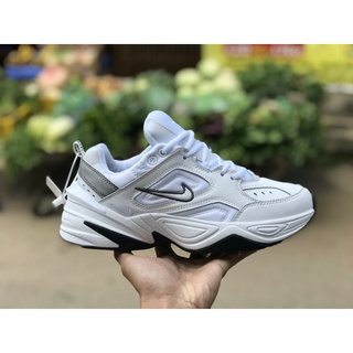Giày sneaker nam nữ m2k tekno trắng đen