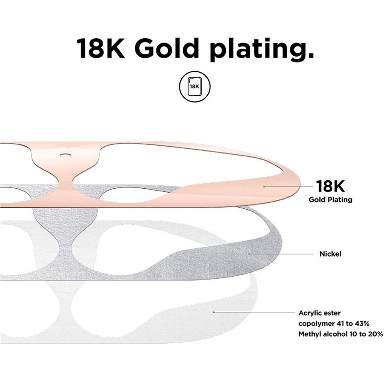 Miếng dán kim loại chống bụi bẩn Airpods 2