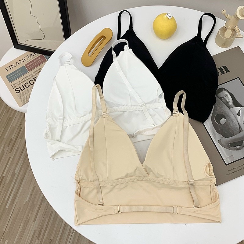 Hot - Áo lót bra khoét lưng sâu chất su mát lịm