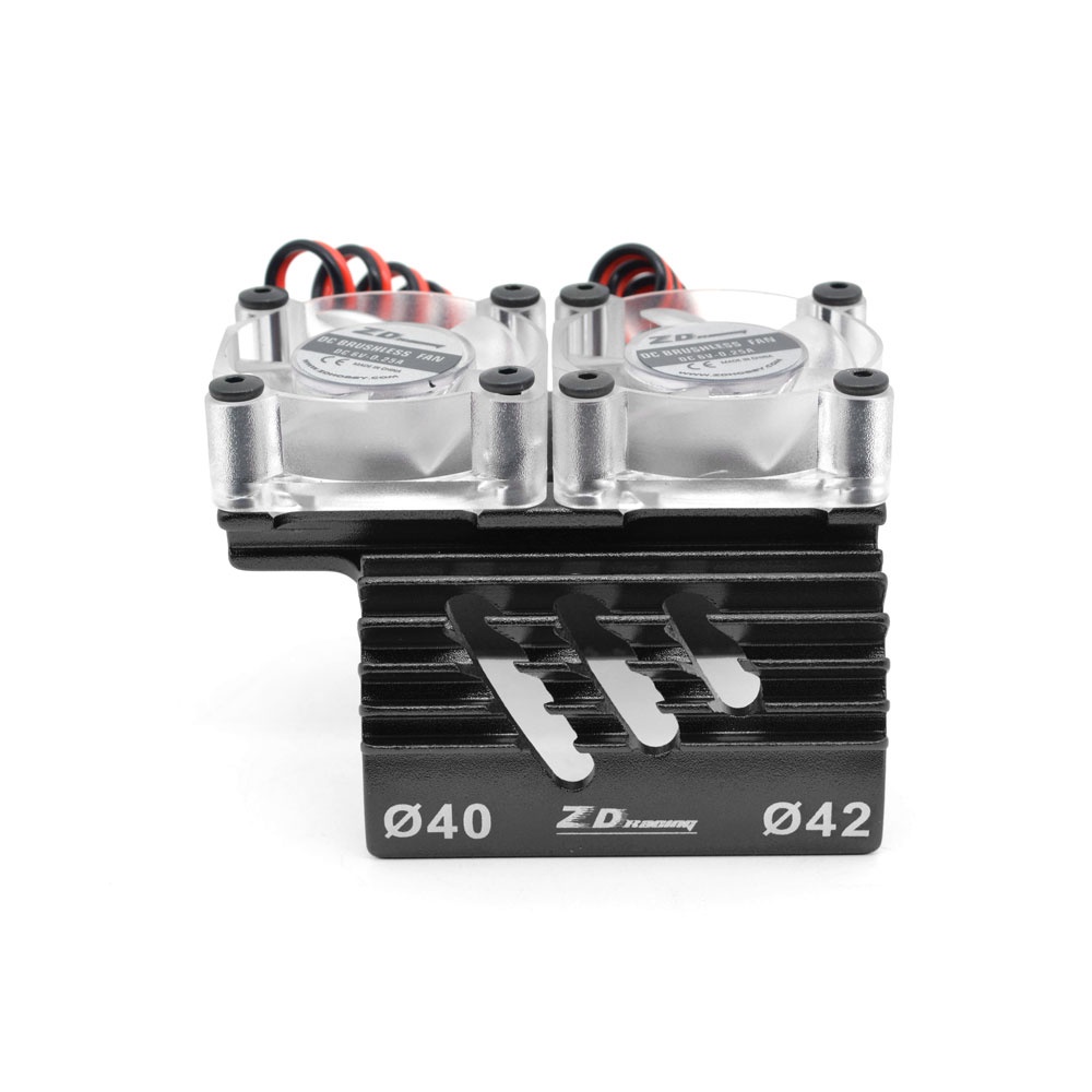 Zd Quạt Tản Nhiệt 40-42mm Tốc Độ Cao Cho Hpobbywing 4268 4274 4092 1515 1512 1518 motor 1 / 8 1 / 10
