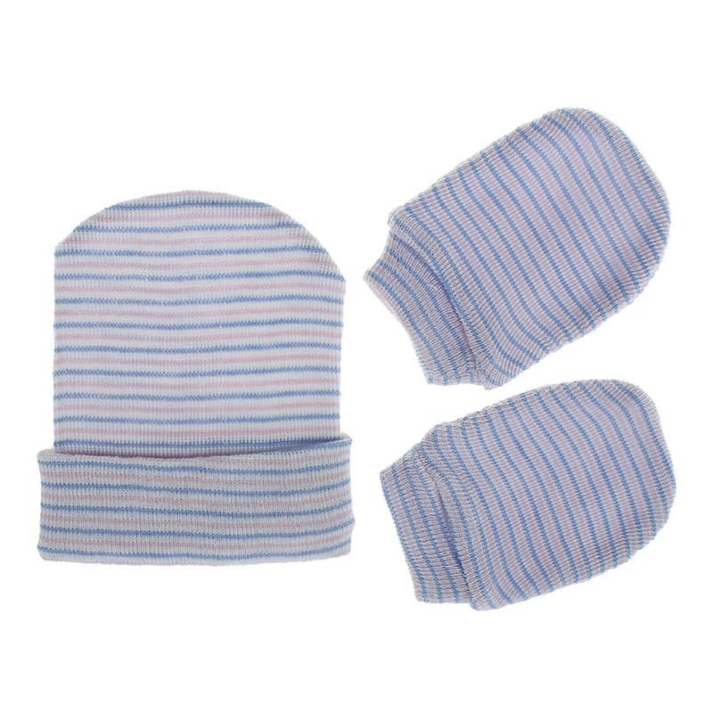 Set 2 Găng Tay Cotton Chống Cào Xước Cho Bé