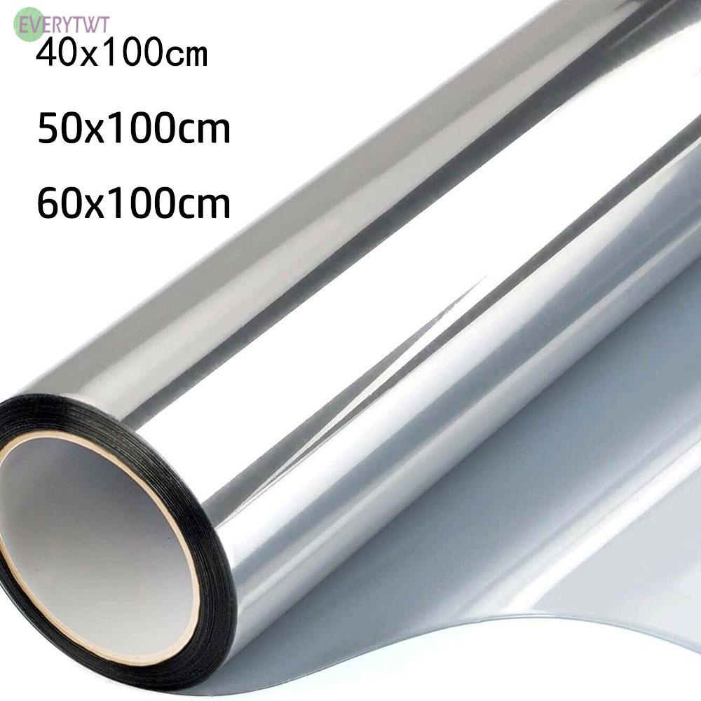 One Way Mirror Film Privacy Glass Sticker Reflective UV Solar OfficeInsulation100% brand new！