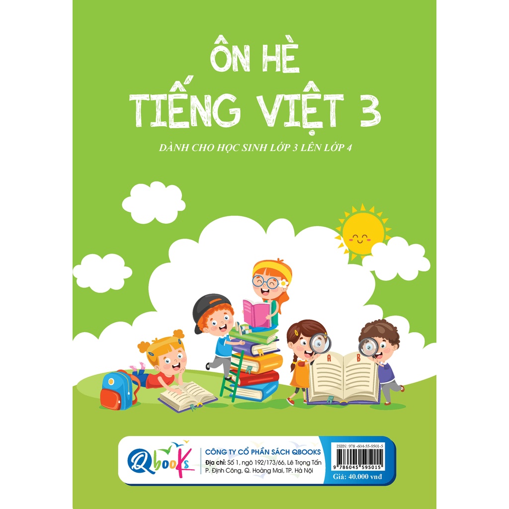 Sách - Ôn hè Tiếng Việt 3 dành cho học sinh từ lớp 3 lên lớp 4 (chương trình mới)