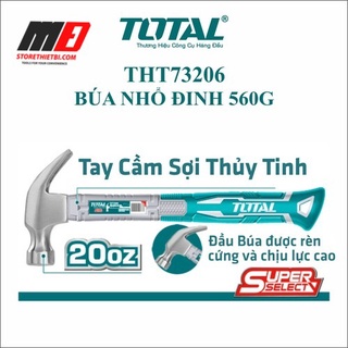Tht73206 búa nhổ đinh 560g total