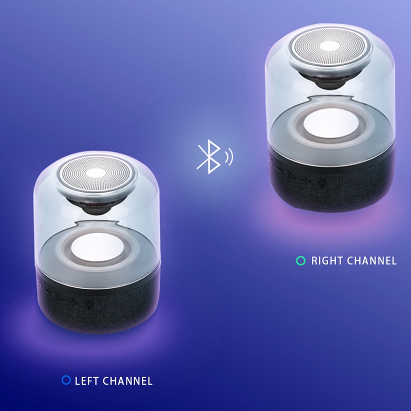 Loa Bluetooth Không Dây Mini Xoay 360 Độ Âm Thanh Vòm