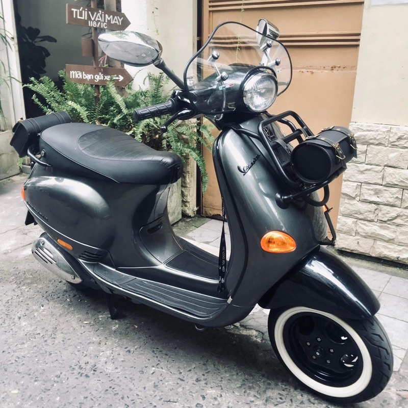 Túi trống treo xe motor classic -