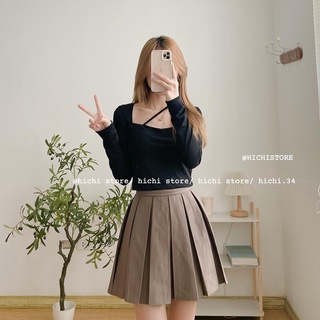 Chân váy xếp ly xoè