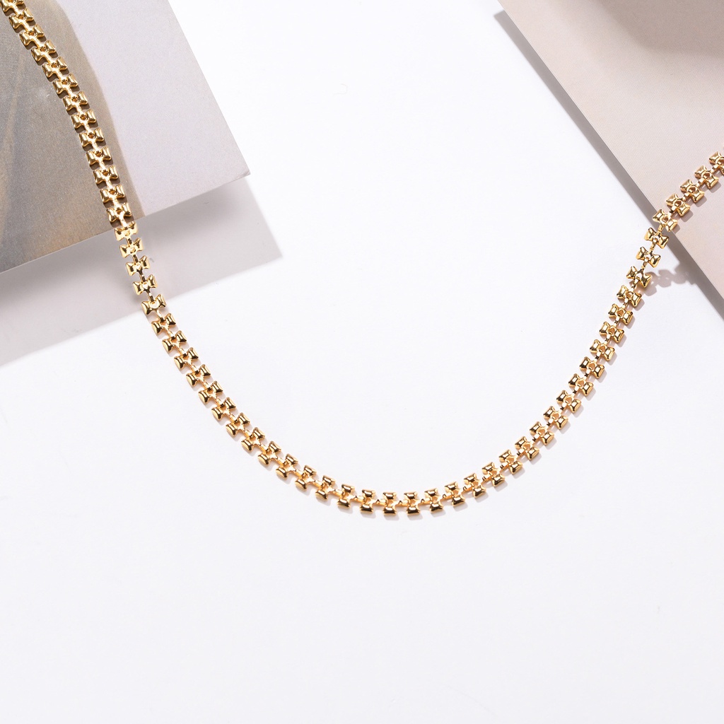 Vnox Vòng cổ Bằng Thép Không Gỉ Thời Trang Cho Nữ