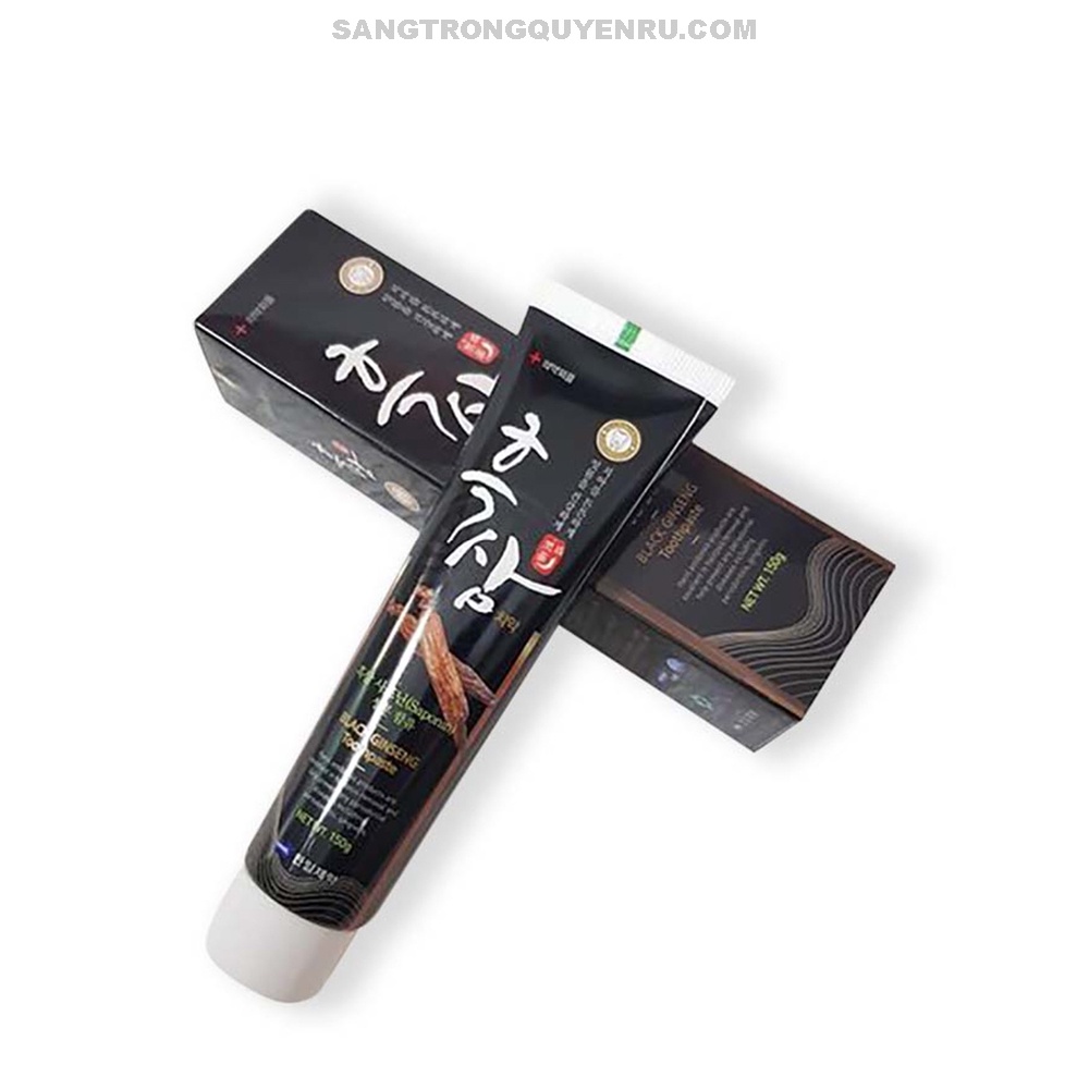 Kem Đánh Răng Hàn Quốc Hắc Sâm Hanil Black Ginseng Toothpaste 150g - Trắng Răng Và Bảo Vệ Khoang Miệng Hiệu Quả