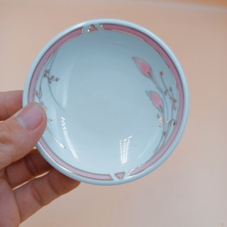 Bát Tương, Đĩa chấm Sứ Chuankuo Hoa Lan Hồng 1012 cao cấp