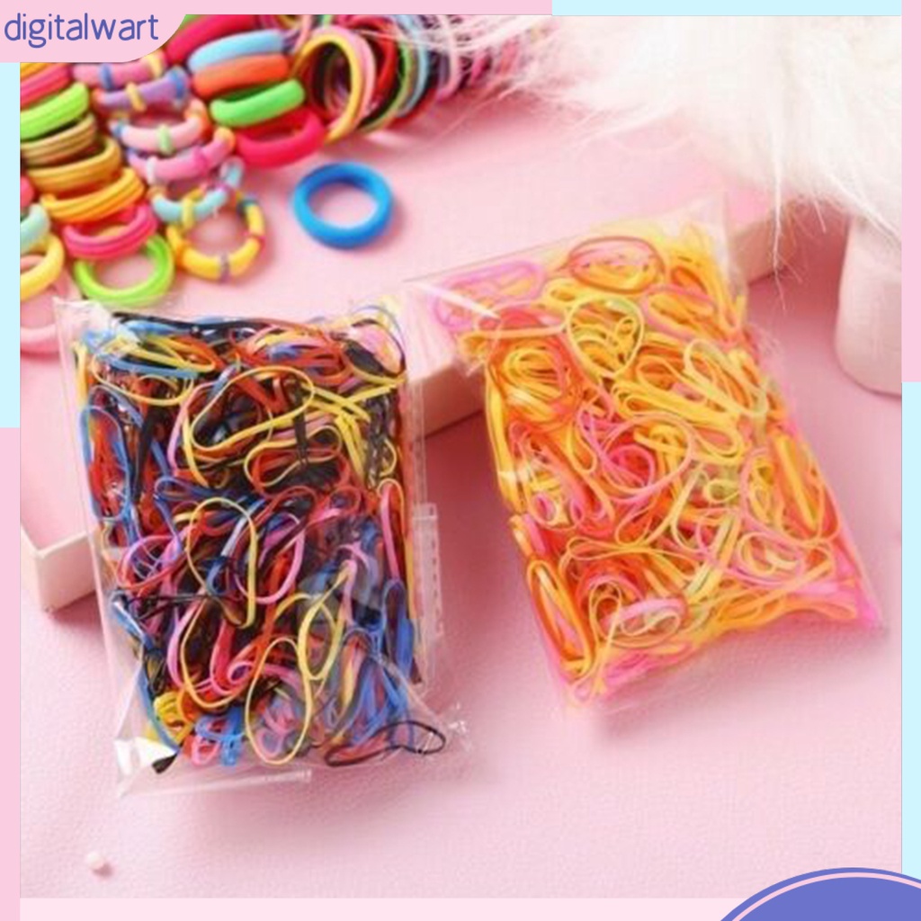 Bộ 220 phụ kiện trang trí tóc gồm kẹp tóc dây buộc tóc tạo kiểu màu kẹo dành cho bé gái