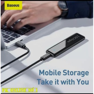 Mua Hộp đựng ổ cứng SSD Baseus NVME M2 SATA Sang USB Loại C 3.1 Hộp đựng đĩa SSD 10Gbps M.2 NVME NGFF SATA M / B
