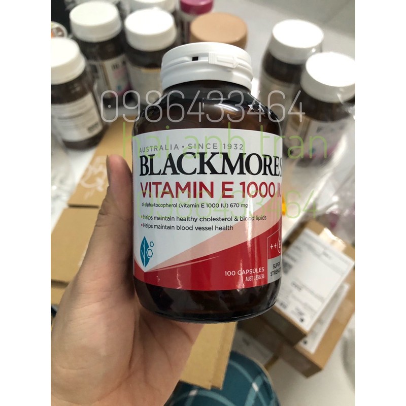 Viên uống Natural Vitamin E 1000IU Blackmores | BigBuy360 - bigbuy360.vn