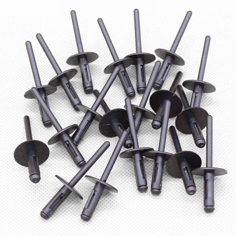 Set 20 đinh tán nhựa lỗ 6mm cho xe hơi BMW  X1 E84 X3 F25 X5 E70 X6 E71 - Chốt vít cho ô tô