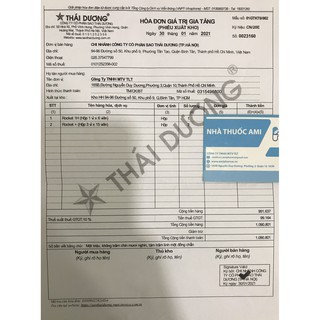 ROCKET 1H (6 viên) - Amipharma