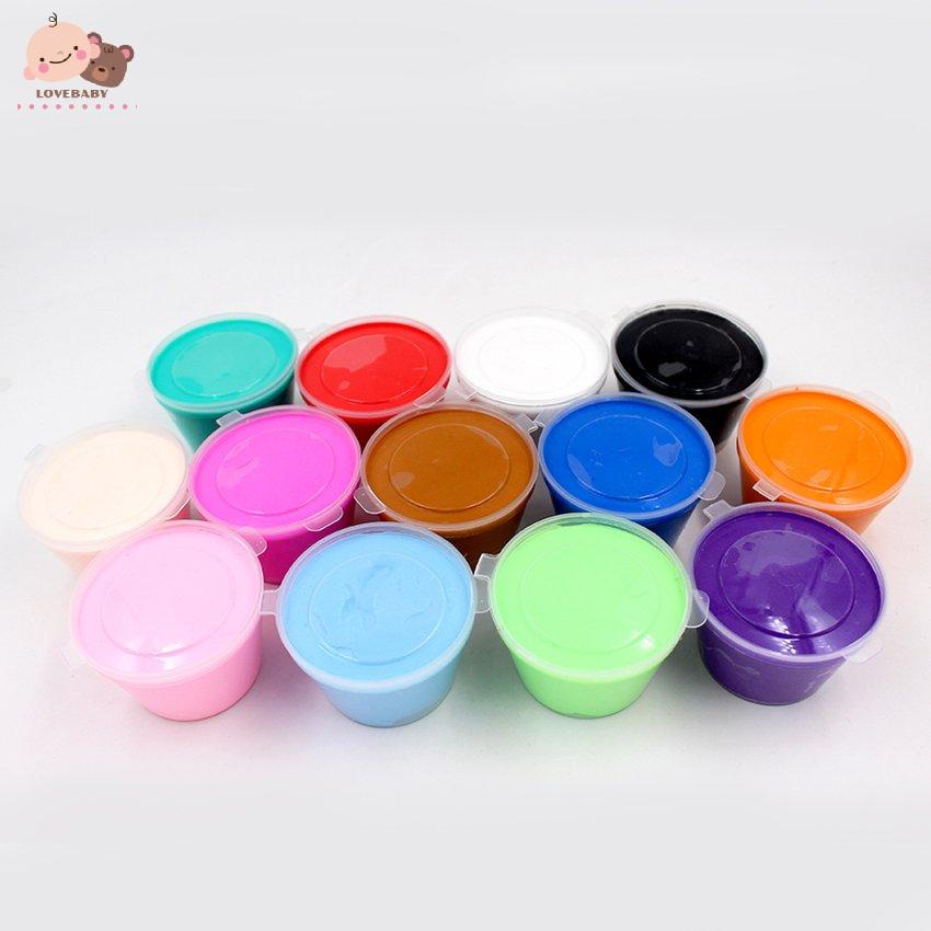 Stress Relief Fluffy Slime Craft Mud Toy No Borax Cotton Slime Clay For Kids