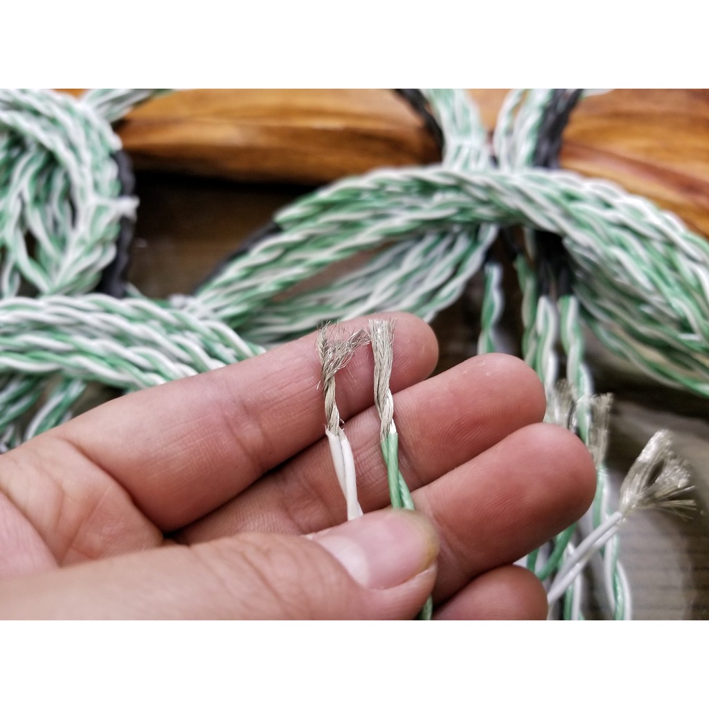 Bộ Dây Loa Quân Sự Đồng Mạ Bạc Tết 4 Lõi