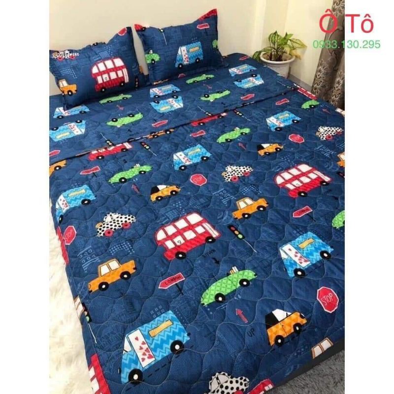 bộ chăn ga gối  hè 5 món cotton poly Hàn Quốc | BigBuy360 - bigbuy360.vn