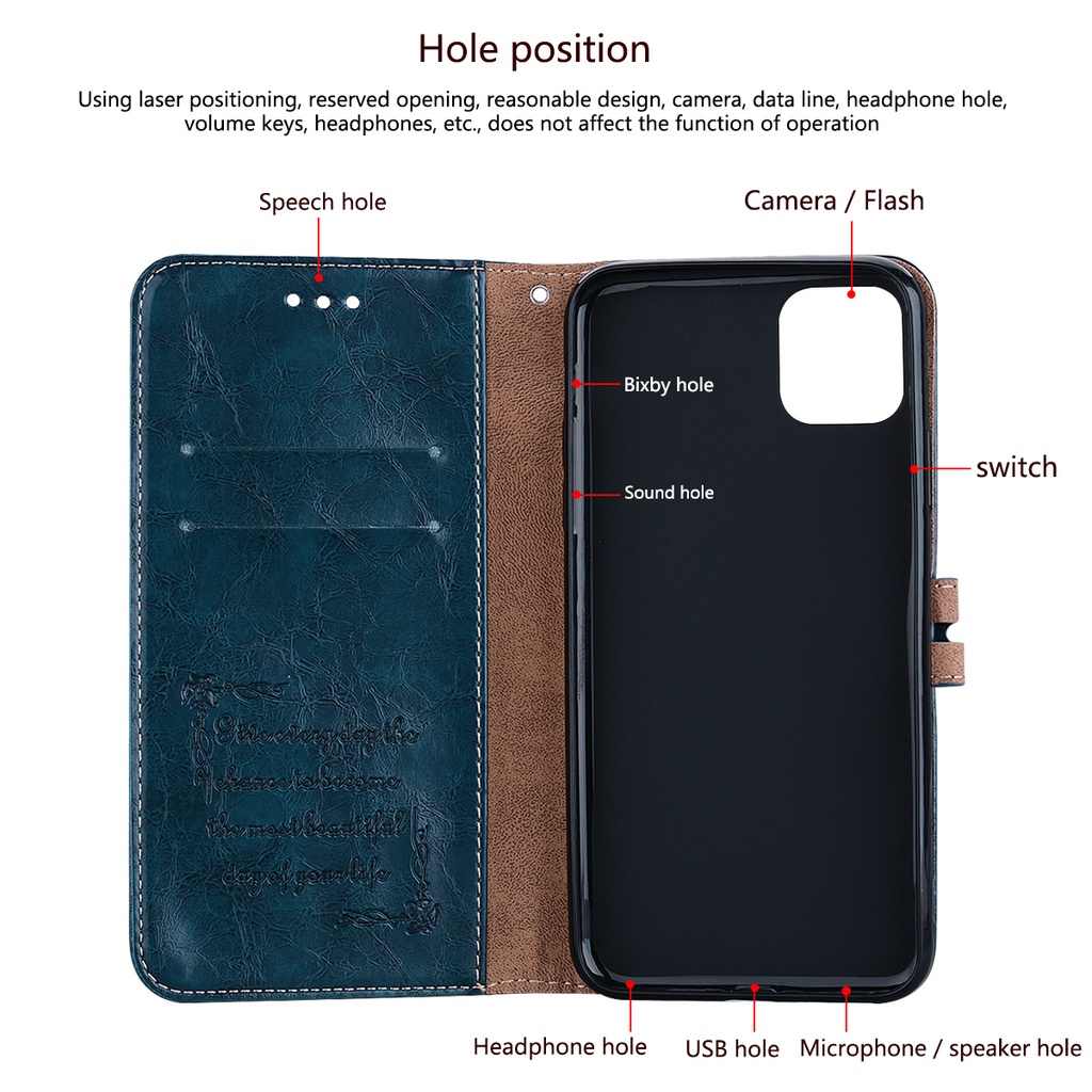 Bao Da Điện Thoại Cao Cấp Cho Samsung Galaxy A13 A12 A23 A04 A03 A73 A52 A53 A04s A03s A02 A02s A52s M13 M12 M23 Core Vỏ