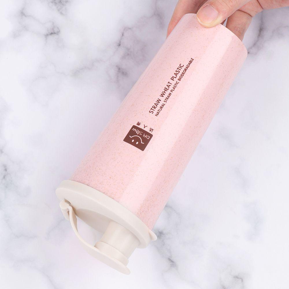 Cốc Uống Nước Một Lớp 450ml Đa Năng Bằng Sợi Rơm Lúa Mì Cho Nhà Bếp