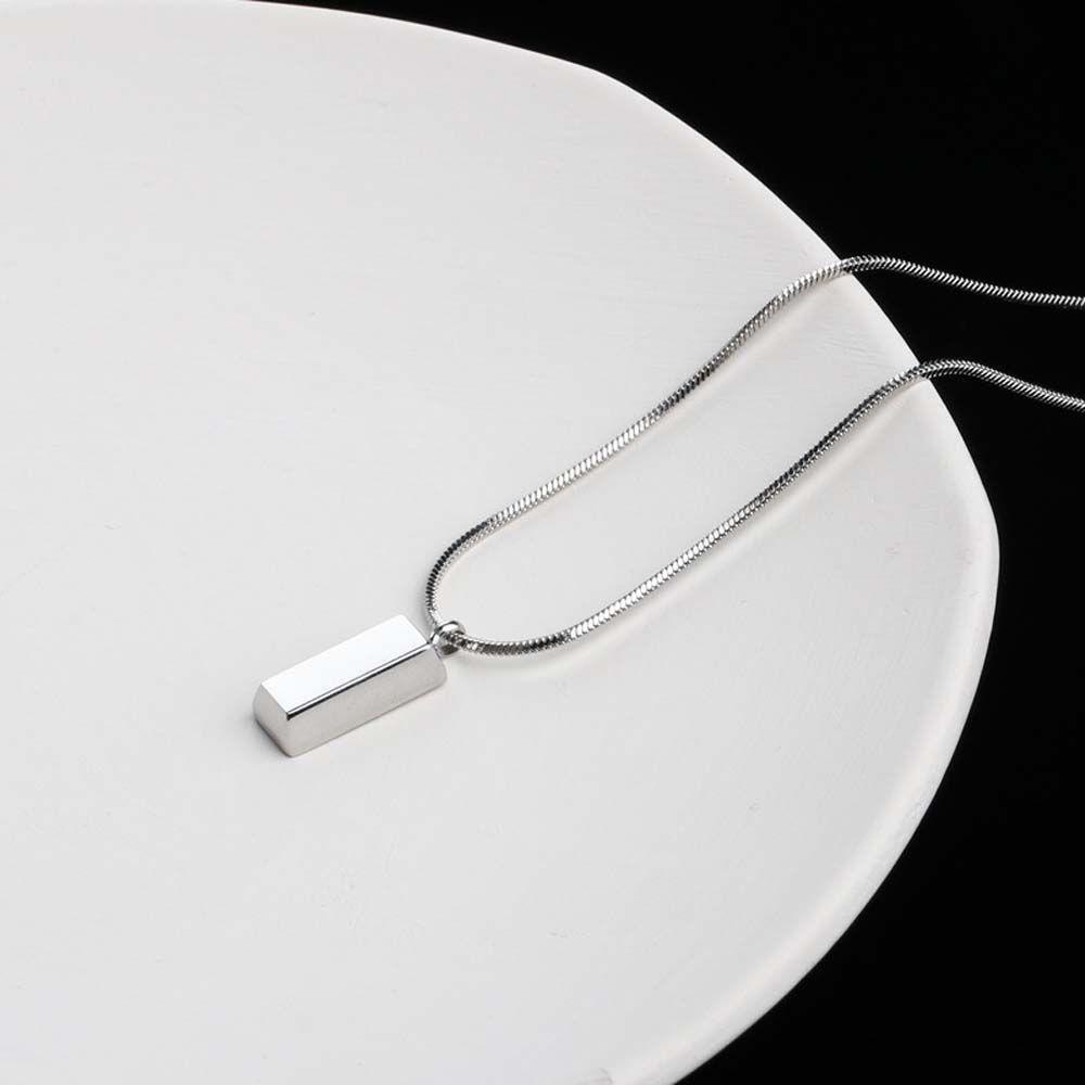 JARRED Vòng cổ Mặt Hình Xương Rắn Màu Sắc Đơn Giản Phong Cách Punk Hàn Quốc Cho Nam