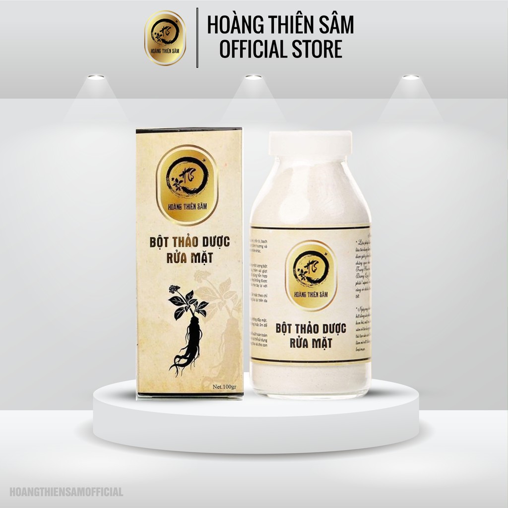 [HCM] Bột Thảo Dược Rửa Mặt Hoàng Thiên Sâm