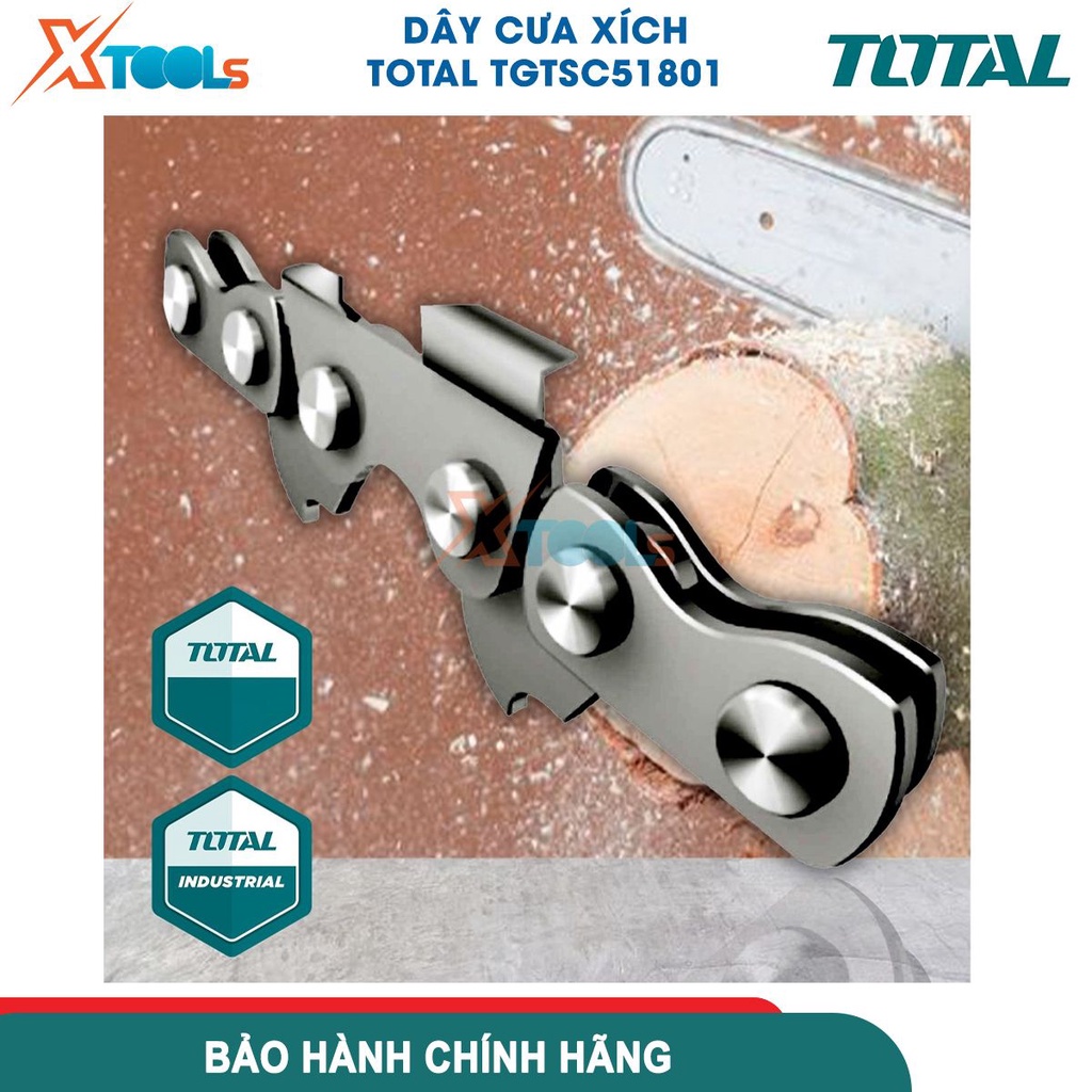 Dây cưa xích 18inch TOTAL TGTSC51801, đóng gói vỉ nhựa kép, thích hợp cho máy cưa xích TG5451811 [CHÍNH HÃNG][XTOOLS]