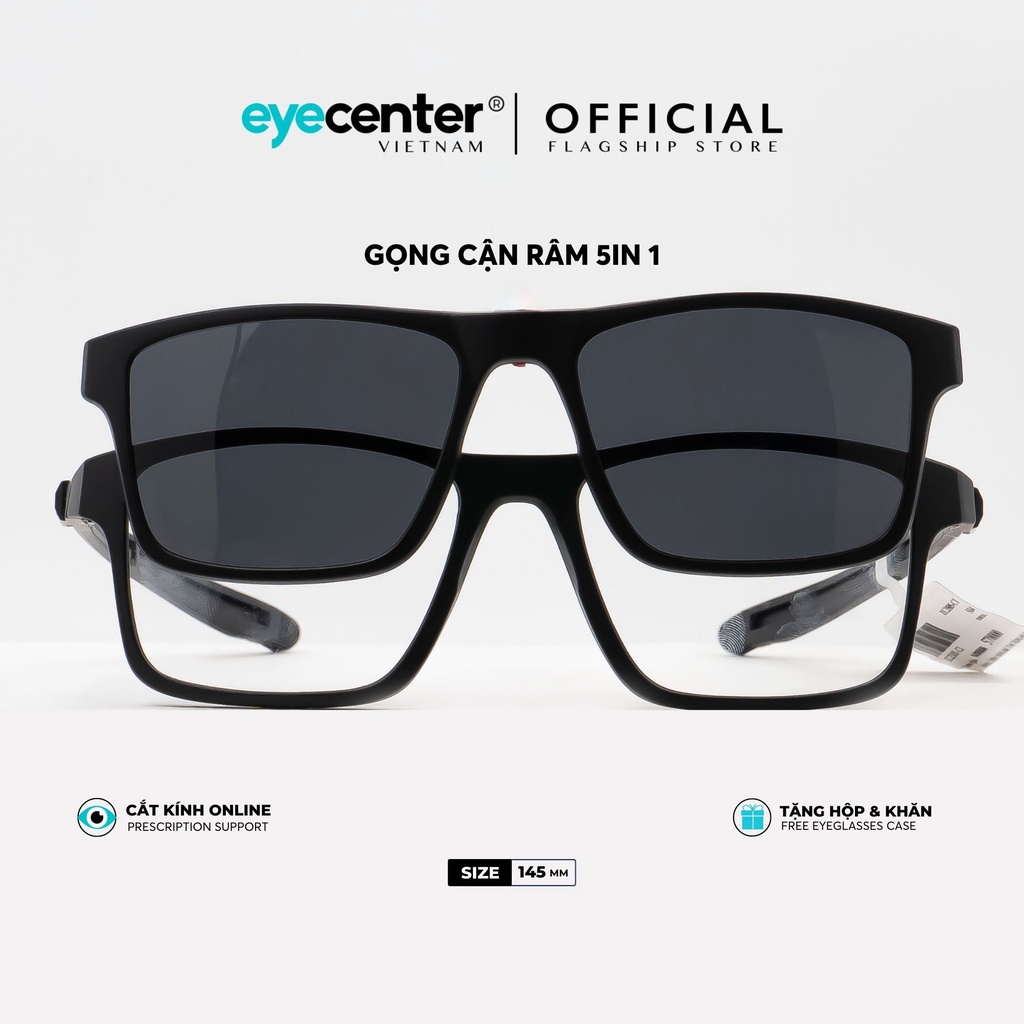 Gọng kính cận thể thao nam nữ S14S 5in1 chính hãng ZAC & CODY nhựa dẻo siêu nhẹ nhập khẩu by Eye Center Vietnam