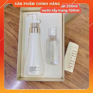 SÉT SỮA RỬA MẶT Su:m 37 250ml Tặng Kèm Tẩy Trang 100ml