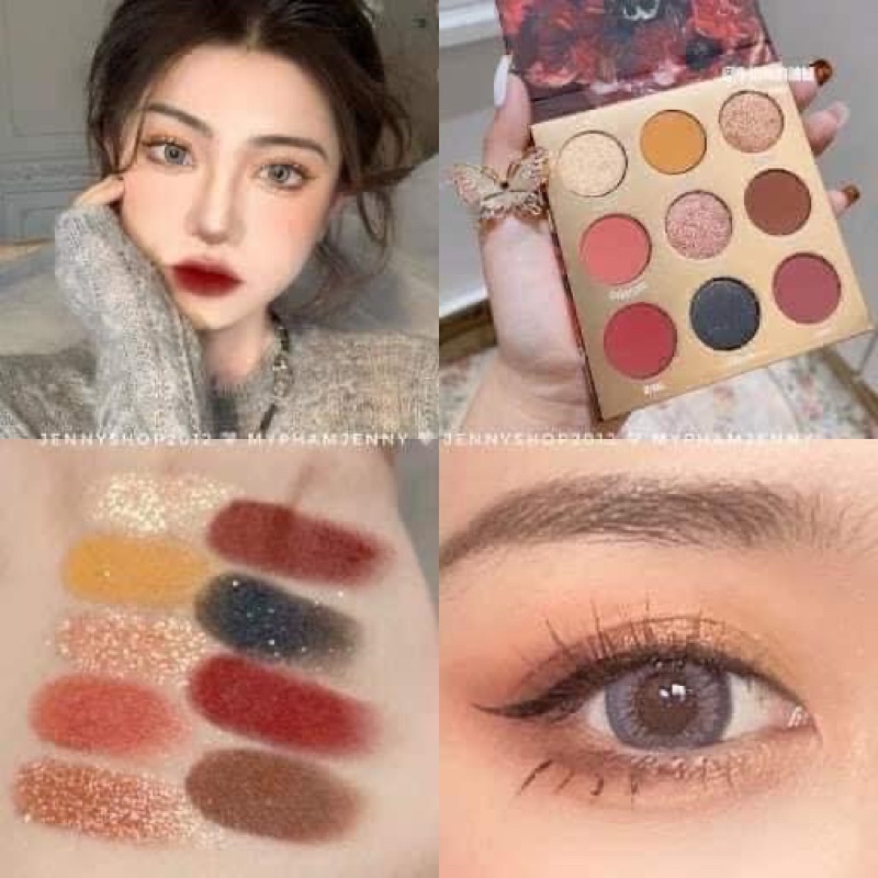 Bảng phấn mắt 9 ô COLOURPOP ORNATE EYESHADOW PALLET | BigBuy360 - bigbuy360.vn