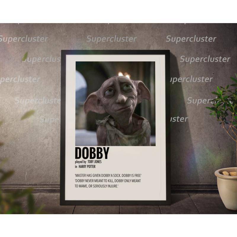 Tranh Vải Bạt Treo Tường In Hình Nhân Vật Phim Harry Potter Trang Trí Nhà Cửa