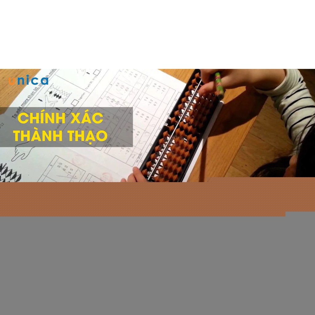 Toàn quốc [E-voucher] FULL khóa học Phép nhân và phép chia toán Soroban cho bé 3 đến 8 tuổi