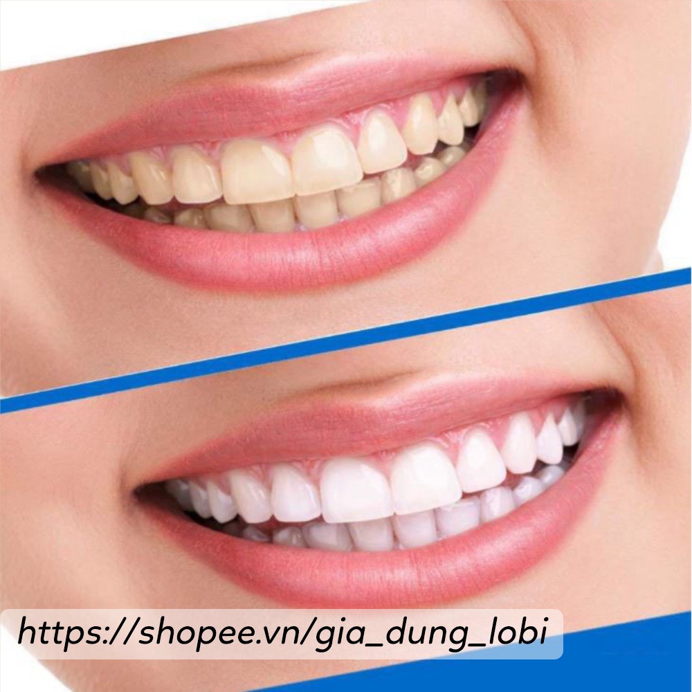 Miếng dán trắng răng 3D White Teeth Whitening Strips Hộp 7 gói