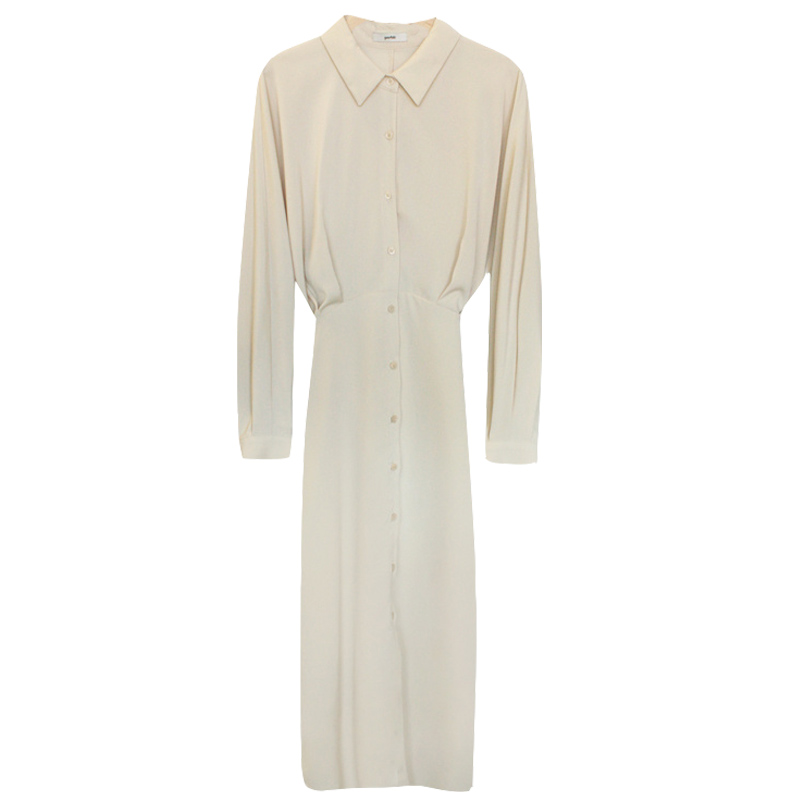 Đầm Sơ Mi Dài Tay Trơn Màu Xinh Xắn Dành Cho Nữ 2021 | BigBuy360 - bigbuy360.vn