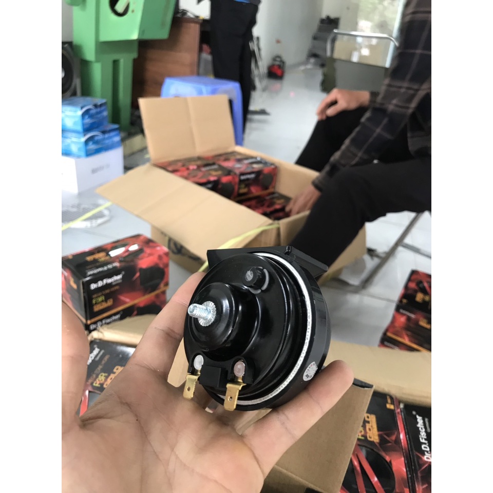 Còi sên, kèn sò Dr. D. Fishcer 12V, 420 - 520Hz xuất xứ Đức, bảo hành 12 tháng