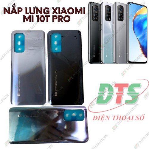 Nắp lưng xiaomi mi 10t _mi 10t pro 5g_k30s có sẵn keo dán