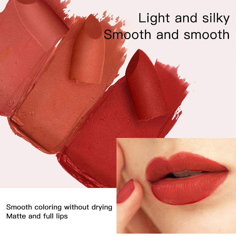 (Hàng Mới Về) Son Môi Nhung Mịn Màu Đẹp Cá Tính Cho Nữ | BigBuy360 - bigbuy360.vn