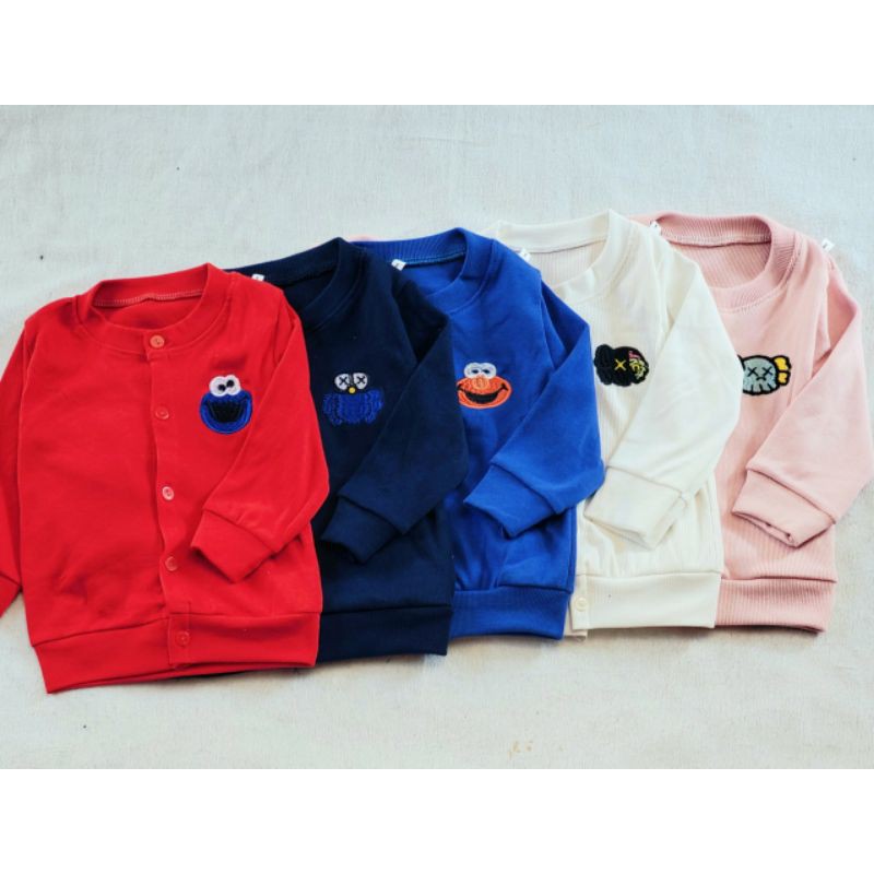 ÁO KHOÁC CARDIGAN LEN TĂM CHO BÉ