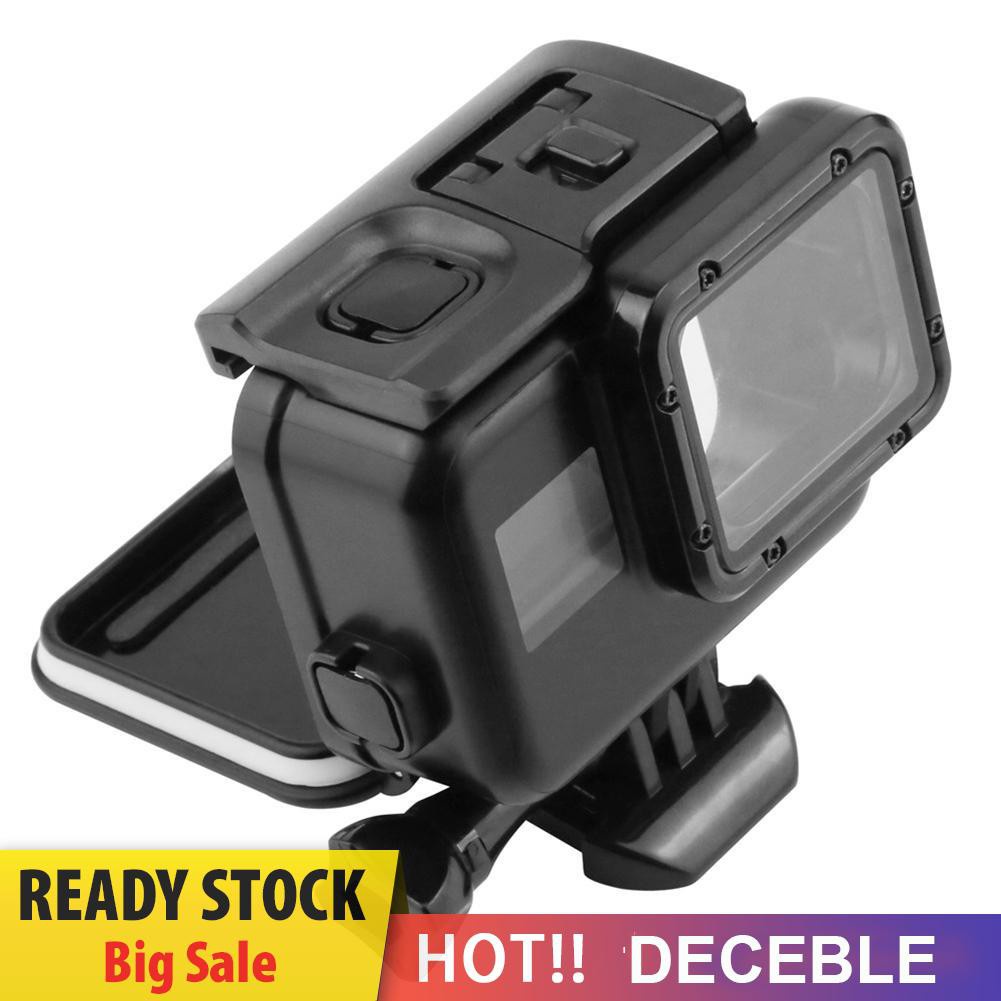 Deceble 45m Waterproof Underwater Diving Case Cover for GoPro Hero 7 6 5 Black