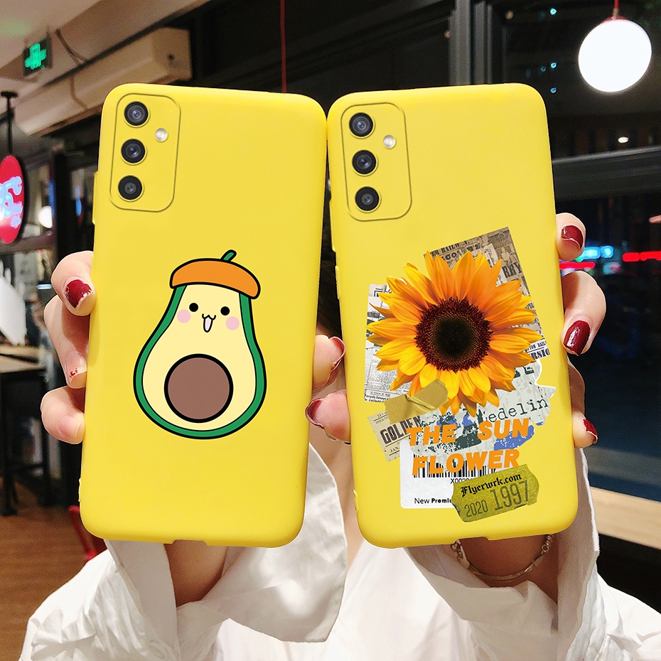 Ốp Điện Thoại TPU Mềm Chống Sốc Họa Tiết Hoạt Hình Dễ Thương Dành Cho Samsung Galaxy M52 5G SM-M526BR