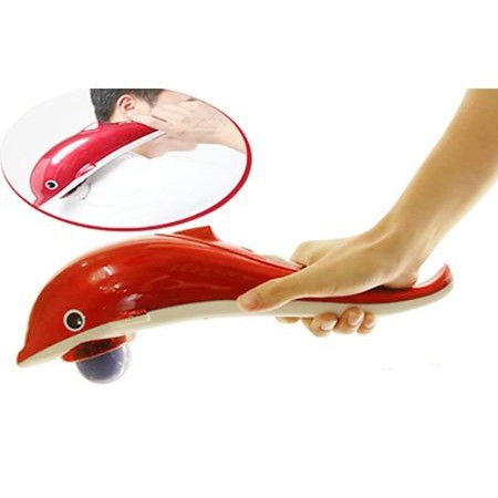 Máy massa cầm tay hình con cá heo 3 đầu Dolpin