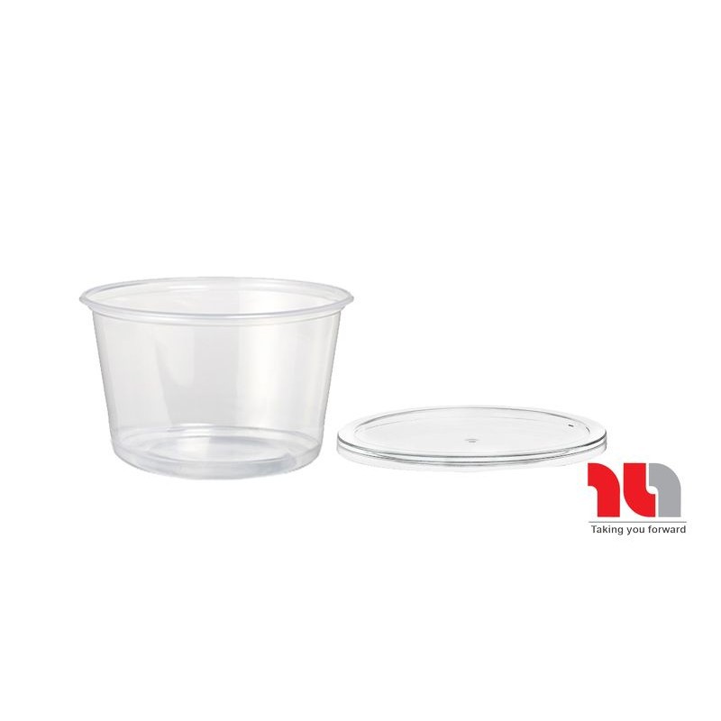 Set 10 hộp nhựa tròn Microwave loại 600ml trong (Thuận Lợi)