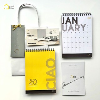 Lịch Để Bàn 2020 Mini Tiện Lợi CIAO