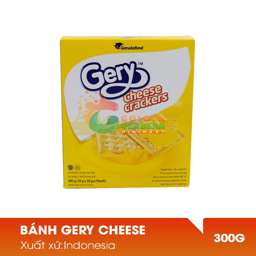 Bánh Quy Phô Mai Gery Indonesia 300g Giá Tốt